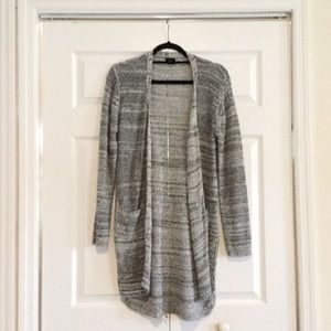 Fate Gray Marbled Cardigan